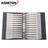 Capacitor Book SMD Capacitor Pack 0201 0402 0603 0805 1206 Capacitor Component Capacitor Component Sample Book 0402 Capacitor Book (50 each of 80 types)