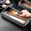 Onlycook chopstick storage box, chopstick tube, chopstick basket, tableware storage box, dishwasher-friendly, chopstick storage rack