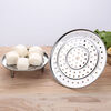 Moyu Xinjie stainless steel steamer steaming tray thickened water-proof steaming rack steamer grate household steam grid kitchen steamed bread steamed buns 21.5cm steaming tray