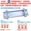 Three-in and multiple-out card rail-type branching terminal three-phase four-wire high-current branching box high-power terminal block three-in and three-out