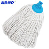 Haysdick HKY-194 iron white cotton thread round head mop 1 mop head