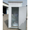 Huili's mobile toilet, bathroom, shower room, integrated household outdoor rural dry toilet, park temporary environmentally friendly toilet 1.3*1.3*2.35 meters feces box
