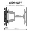 ProPre (40-85 inches) TV bracket wall-mounted large-screen TV bracket telescopic bracket rotating wall-mounted bracket universally applicable to TCL Hisense Huawei Skyworth Samsung, etc.