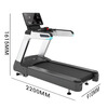 Maibaohe MBH commercial treadmill DL800 climbing gym special indoor home silent wide running belt weight loss luxury touch color screen wifi watching TV 20 slopes