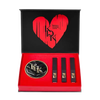 KDK Chinese Valentine's Day gift for girl, girlfriend, wife, lipstick, birthday gift box, cosmetics complete set, lipstick*3+skin texture air cushion