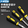 Tianzhuo Hardware Flat File Flat Head Flat File Metal Grinding Tool Fitter's File Flat File Steel File Flat Flat File Large Plate File Rub Knife File 6 Inch Flat File Quenched High Carbon Steel
