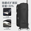 CROSSGEAR Swiss Army Knife 28-inch Trolley Case Business Travel Oxford Cloth Suitcase Men's and Women's Password Box Checked Large Capacity