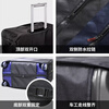 Kangaroo (KANGAROO) thickened suitcase protective cover Oxford pull rod suitcase case waterproof wear-resistant scratch-resistant suitcase checked case cover navy blue (luggage protective cover) 24 inches