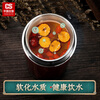 CS China Silver Pure Silver 999 Pure Silver Insulation Cup Home Office Silver Liner Tea Cup Birthday Gift Dark Gray Pure Silver Liner 50g + Certificate Gift Box