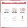 Thousands of cute bowls and plates set, complete set of light luxury household new underglaze color wedding housewarming move 4 people food 20 pieces with double-eared soup bowl gift box