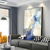 Ji Jian Ji Starry Sky Living Room Decorative Painting Abstract Light Luxurious High-level Mural Floor Painting Simple Sofa Background Wall Hanging Painting