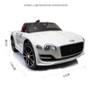 BeRica children's electric car four-wheel car Bentley authorized remote control toy car for boys and girls that can sit on a person baby gift
