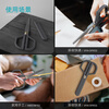 Jimmy Home office home kitchen life safety scissors titanium-plated stainless steel student art scissors JM-G12014