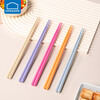 LOCK & LOCK antibacterial chopstick set, household high-end meal-sharing tableware, one chopstick for each person, male chopsticks, antibacterial, mildew-proof, food grade, high temperature resistant, 5 pairs, hexagonal style - bright colors