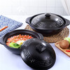 Jingdezhen casserole gas stove special stew pot household gas cooking porridge stew meat soup casserole can be dry-fired 3000ML with lid 3-4 people