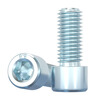 Fengji national standard 8.8 grade galvanized hexagon socket screws and bolts M3M4M5M6M8M10M12-M24*16/20/25mm M12*50 full thread (5 pieces)