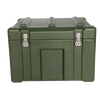 Rotational molding box material box outdoor portable box airdrop box transport box equipment box storage box military green (600*500*400) MM