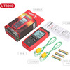 UNI-T high-precision thermometer digital display thermocouple contact industrial temperature sensor K/J type electronic thermometer UT320D (dual channel with 2 probes)