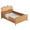 Door-to-door solid wood children's bed with guardrails solid wood children's bed with guardrails 1.2 meters for boys and girls solid wood color 1.5 meters 1.35 all solid wood double side guardrail bed + 16cm soft 1200*2000