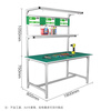 Liduofang anti-static workbench aluminum profile workbench factory workshop aluminum alloy operating table maintenance table experimental table single side 1800*800*1800mm can be customized