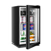 Royalstar ice bar refrigerator European style constant temperature wine cabinet hotel home living room refrigerator mini small single door office fresh display display sample tea beverage cabinet first class energy efficiency 98L full refrigeration + white light + wine rack