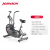 JOHNSON Wind Resistance Spin Bike Schwinn AD6i Fan Bike Belt Low Noise Luxury Home Exercise Bike Black