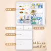 Sharp multi-door refrigerator 412 liters or so, any door, PCI ion purification, automatic ice making, household frost-free refrigerator, odor removal and freshness preservation, Japanese refrigerator trade-in subsidy SJ-SP41W-W Pearl White