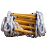 Huili's customized rescue household rope ladder inspection wear-resistant anti-slip soft ladder training climbing life-saving rope ladder engineering resin rope ladder F30 supports any length width spacing customized link