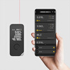 HOTOHOTO intelligent real-time laser distance meter APP controllable intelligent drawing infrared measuring room instrument 50m