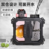 Private high-quality children's water cup large capacity men's and women's tritan ton ton bucket sports water bottle double warehouse double drink military training cup