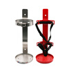 Customized and suitable for marine pure stainless steel fire extinguisher holder universal bracket iron wall fixed frame iron hanger 3-4KG stainless steel tray buckle