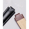 Dianhe genuine leather watch strap for men and women DKNY Cartier Rossini Gea Citizen Fuli protruding leather strap black-silver pin buckle 12mm
