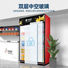Polar Bear (BEIJIXIONG) Display Cabinet Refrigerator Freezer Commercial Beverage Cabinet Direct Cooling Air Cooling Direct Cooling Fresh Cabinet Supermarket Glass Door Refrigerator Vertical Beer Cabinet Three Door Down Machine Pure Air Cooling Frost-free Black and Red Model (1188L)