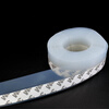 Bingyu door and window self-adhesive seal strip 3M sound insulation waterproof insulation glass door seal strip transparent 25mm (5 meters) BH-562