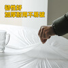Qianjujia disposable tablecloth elastic table cover tablecloth rectangular table round table thickened transparent tablecloth mouth-shaped table cover diameter 1.2 meters round table | circumference 3.5 meters square table great value transparent 20 pieces