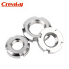 Creaby304 stainless steel slotted round nut locking stop and four-slot nut M18x1.5 thread 1 piece 304