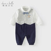 David Bella Newborn Jumpsuit Spring Clothes Baby Boy's Jacket Baby Gentleman Romper Clothes