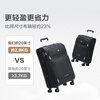 Hermes Oxford cloth suitcase checked trolley case 24 inches men's business large-capacity suitcase women's front open lid canvas box