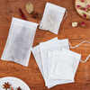SHUANG YU non-woven filter bag tea bag bag Chinese medicine bag marinade bag 100 disposable decoction bag seasoning bag drawstring style