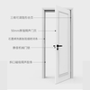 Soundbox Soundproof Door Home Decoration Solid Wood Composite Door KTV Recording Studio Customized Double Open Silent Door Hotel Bedroom Soundproofing Ivory White (Standard Style)