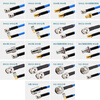 XINQY Xinqiyuan N/SMA RF coaxial cable DC-6GHz silver-plated shielded antenna extension cable flexible low-loss test cable assembly SMA male-SMA female 3m