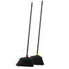 Baiyun Chaobao cleaning long-handled outdoor large broom hard-bristled soft broom sweeping does not stick to hair sweeping artifact property cleaning wide broom sanitation worker courtyard road cleaning hard-bristled broom (black yellow buckle)
