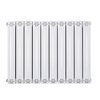 Radiator household copper-aluminum composite radiator wall hanging living room bedroom 8080 thickened copper core water channel aluminum clad copper tube horizontal height 65 cm 8 pieces long 07 meters with 08 flat