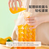 Meiya disposable ice bag food grade self-sealing ice cube mold ice bag 24 grids with funnel 1200 grids disposable ice bag 24 grids*50 pieces