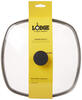 LODGE 26cm square tempered glass pot lid, special for kitchen cooking, heat-resistant and explosion-proof