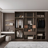 Lin's Home Whole House Customized Bedroom Wardrobe One Door to Top Master Bedroom Cloakroom Combination Storage Cabinet 1 Square Meter