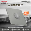 Delixi one-open single-control 295 ultra-thin switch socket matte five-hole panel 16A air conditioning socket Naduo gray human body induction gallery light