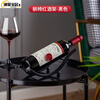 Miaopule 2025 new wine storage rack single bottle tilted upside down high-end wine rack 2025 shelf with light luxury ornaments tilted recliner wine rack - black