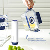 LOCK&LOCK vacuum glass crisper TOPCLASS heat-resistant lunch box sealed 1.5L lunch box LBG449VAC