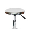 Wenstan WST208 workshop stool stainless steel assembly line work stool round lifting swivel chair hospital work station foot nail type